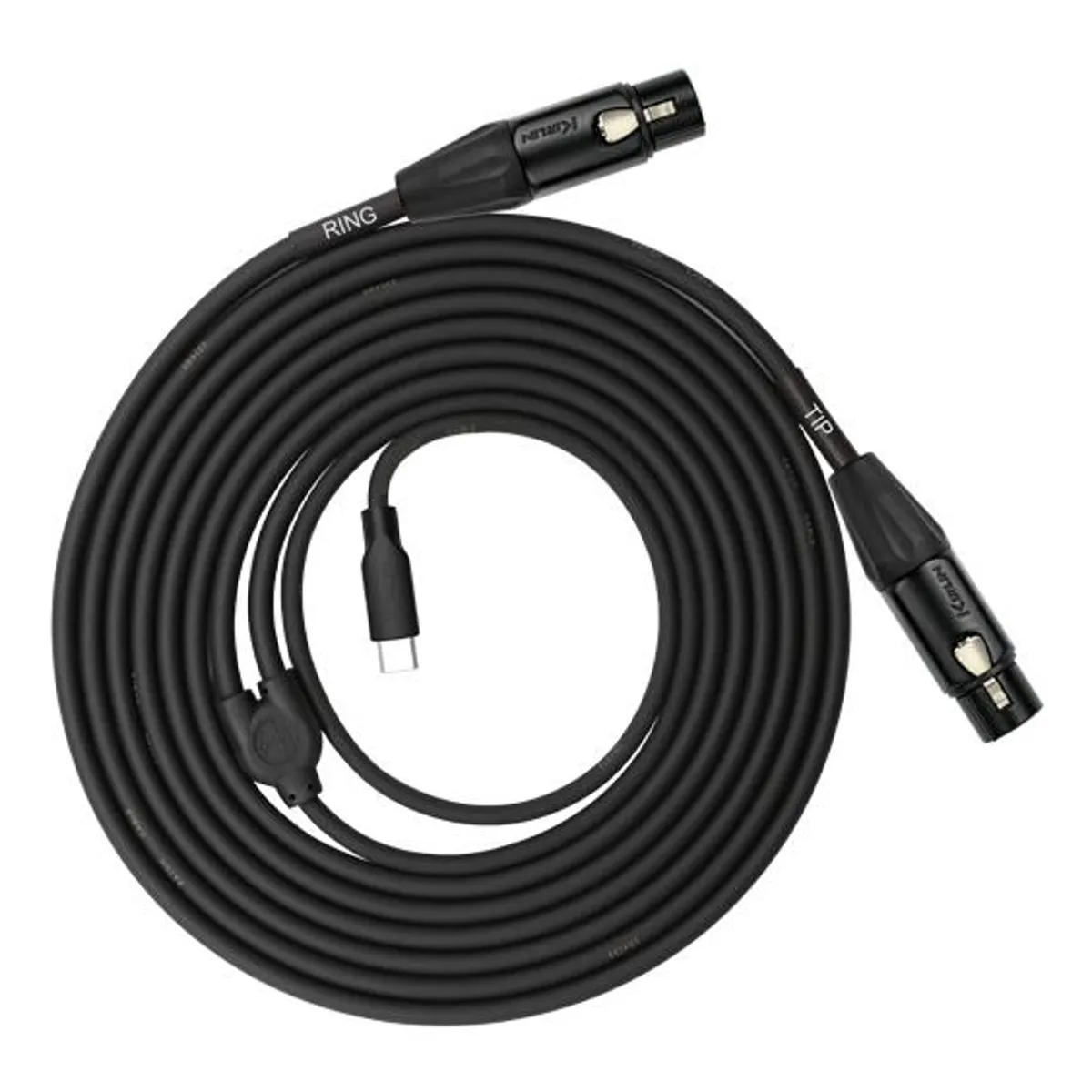 KIRLIN - Cable USB-C a 2 XLR Hembra 2M UY-C-391XE-2 Kirlin