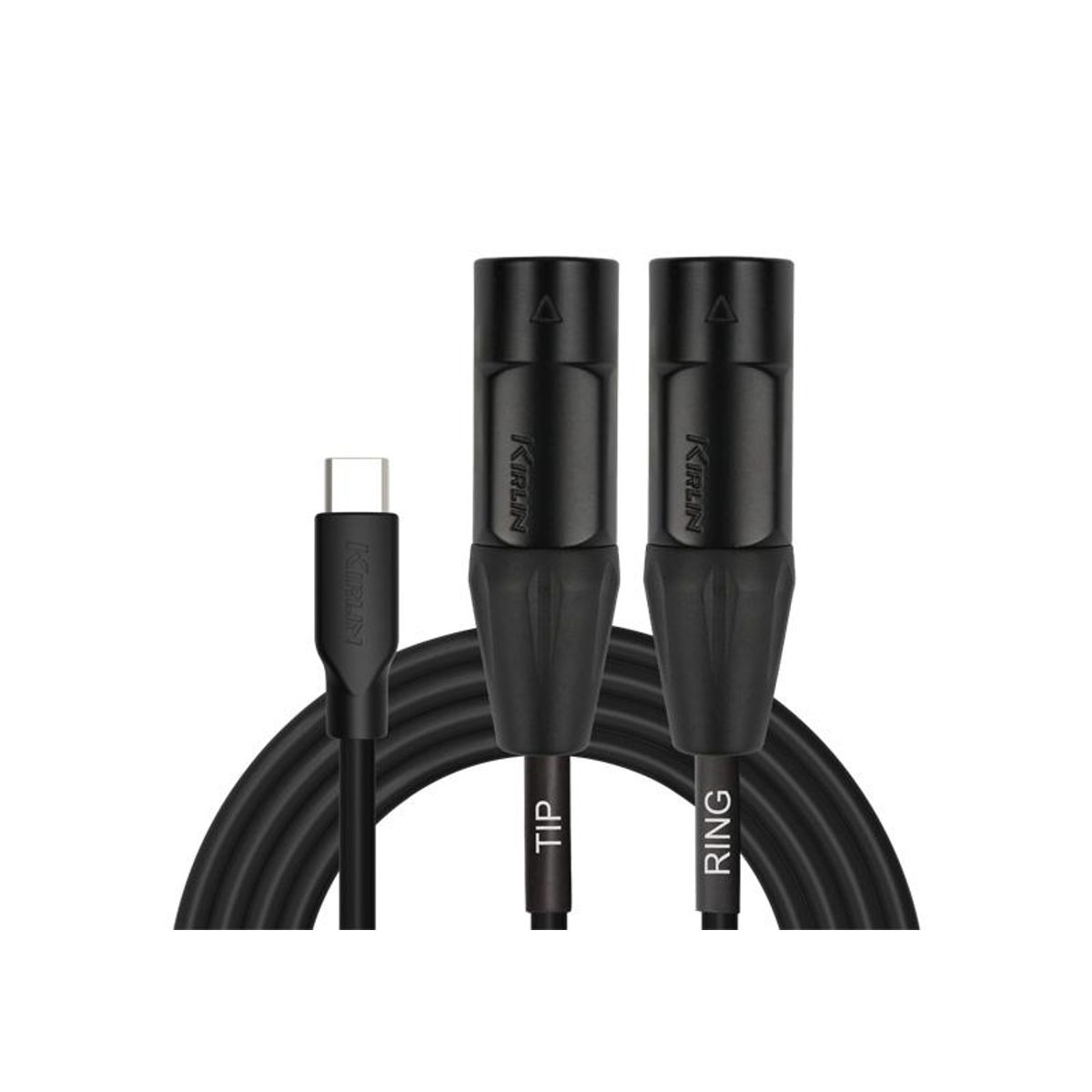 KIRLIN - Cable USB-C a 2 XLR Macho 3M UY-C-390XE-3 Kirlin
