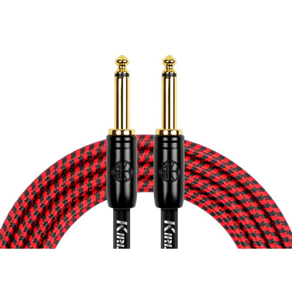 KIRLIN - Cable Instrumento Estandar 6M Rojo IW-241BCG-6-RDB Kirlin