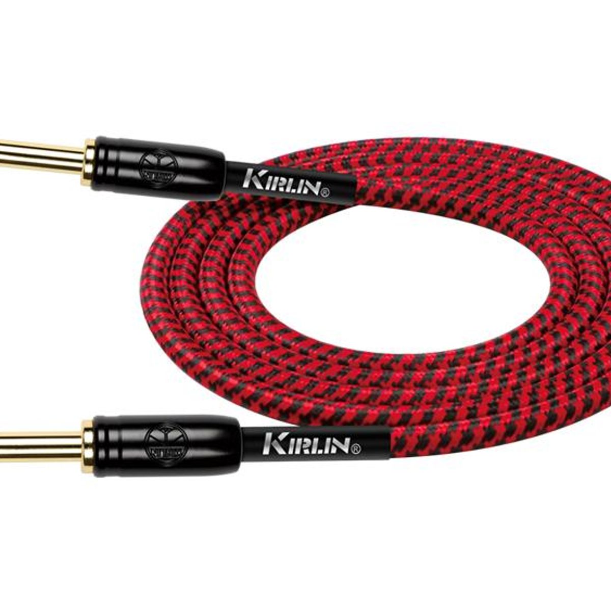 KIRLIN - Cable Instrumento Estandar 6M Rojo IW-241BCG-6-RDB Kirlin