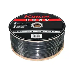 KIRLIN - Rollo cable instrumento 100M 26AWG DMX-26-3C-100M