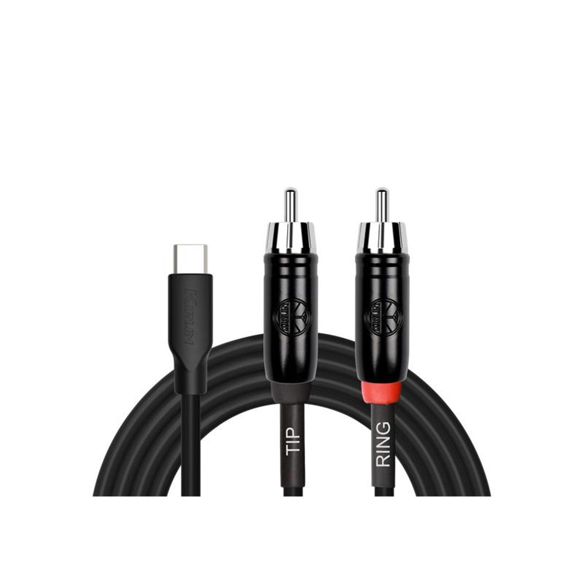 KIRLIN - Cable USB-C a RCA 2M UY-C-394B-2 Kirlin