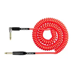 KIRLIN - Cable Instrumento Premium Coil 10M Rojo IPK-222BFGL-10-rde