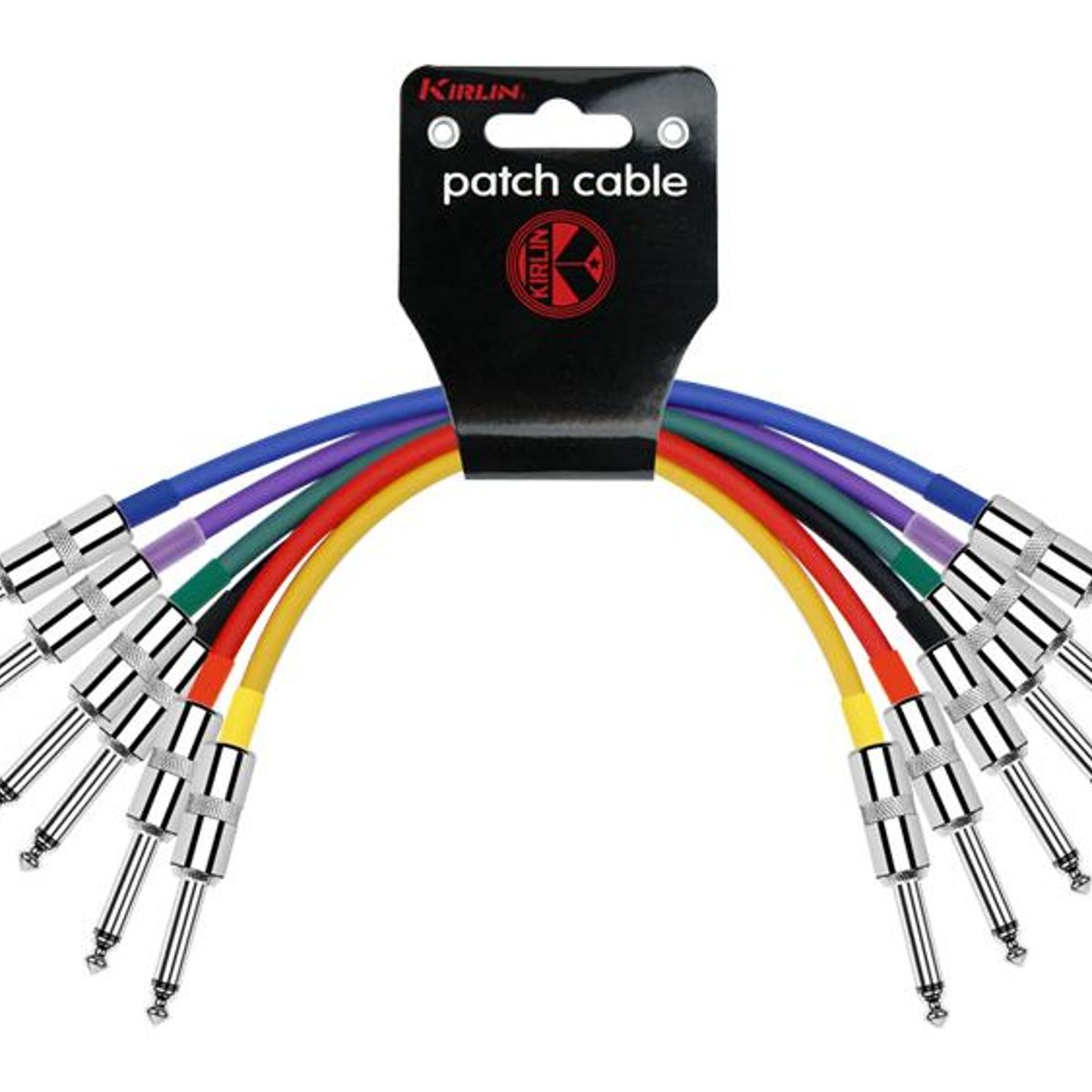 KIRLIN - Pack 6 Cable patch 0,3M Ipv6-241-0,30 Kirlin
