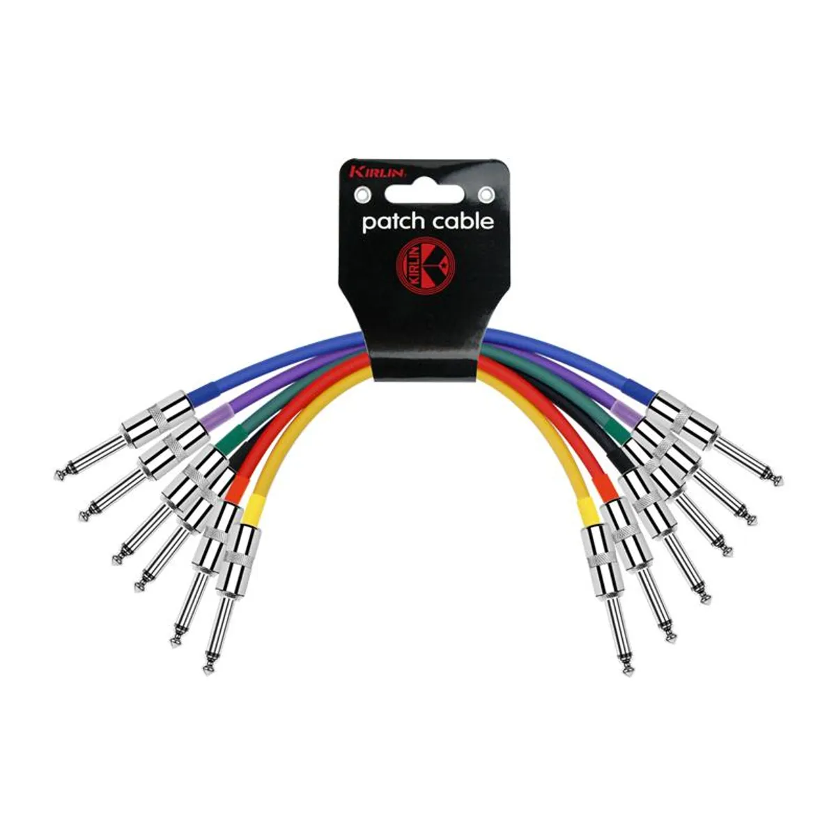 KIRLIN - Pack 6 Cable patch 0,3M Ipv6-241-0,30 Kirlin