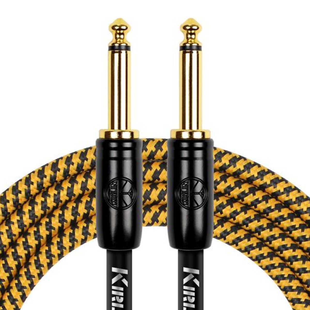 KIRLIN - Cable Instrumento Estandar 3M Amarillo IW-241BCG-3-GOB