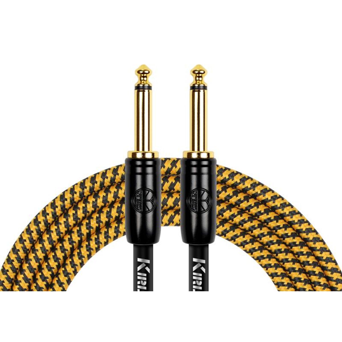 KIRLIN - Cable Instrumento Estandar 3M Amarillo IW-241BCG-3-GOB