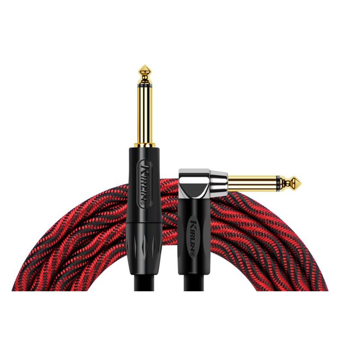 KIRLIN - Cable Instrumento Premium 6M Rojo IWB-202BFGL-6-WBR Kirlin