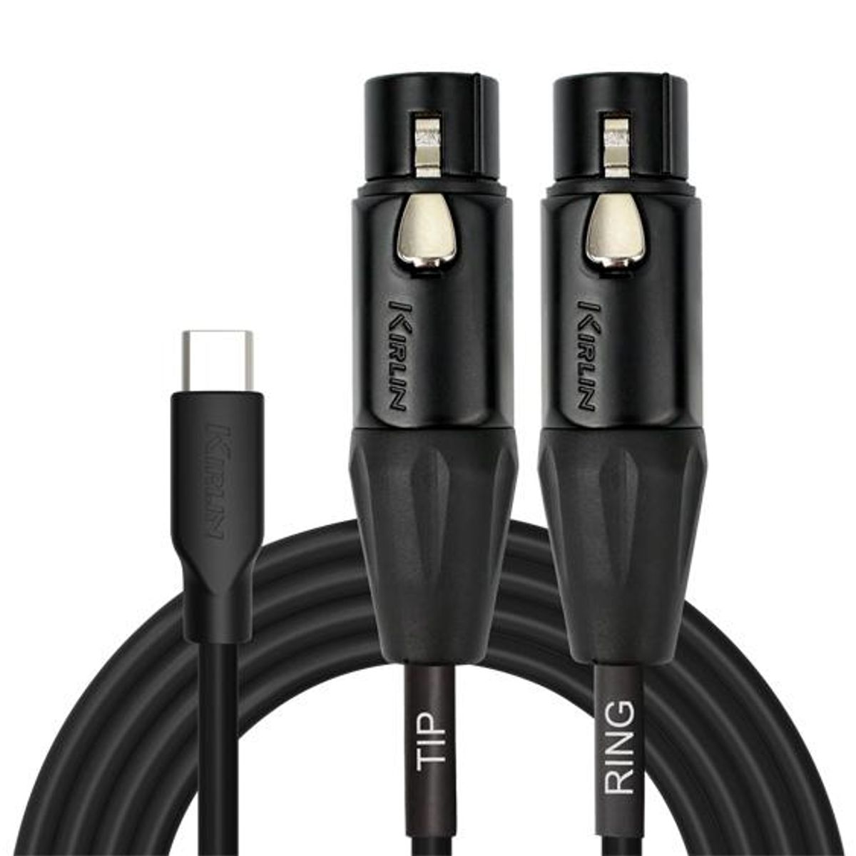KIRLIN - Cable USB-C a 2 XLR Hembra 3M UY-C-391XE-3 Kirlin