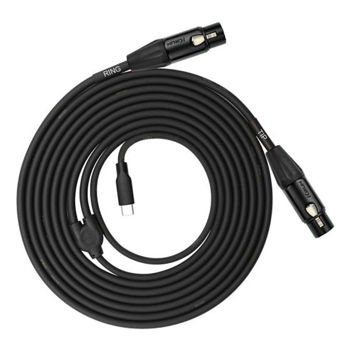 KIRLIN - Cable USB-C a 2 XLR Hembra 3M UY-C-391XE-3 Kirlin