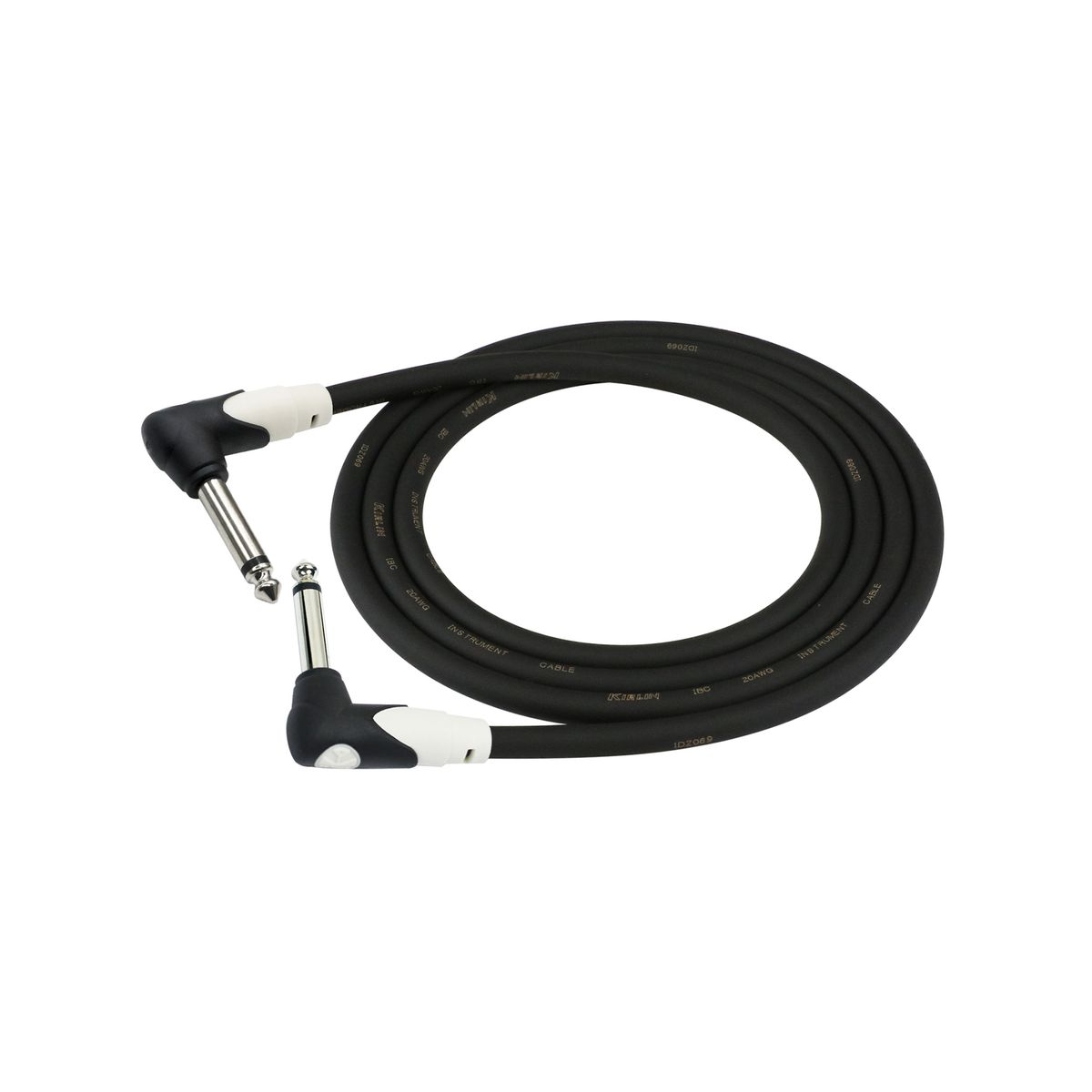 KIRLIN - Cable Instrumento Estandar ángulo 6M Plug Lgi-203-6BK Kirlin