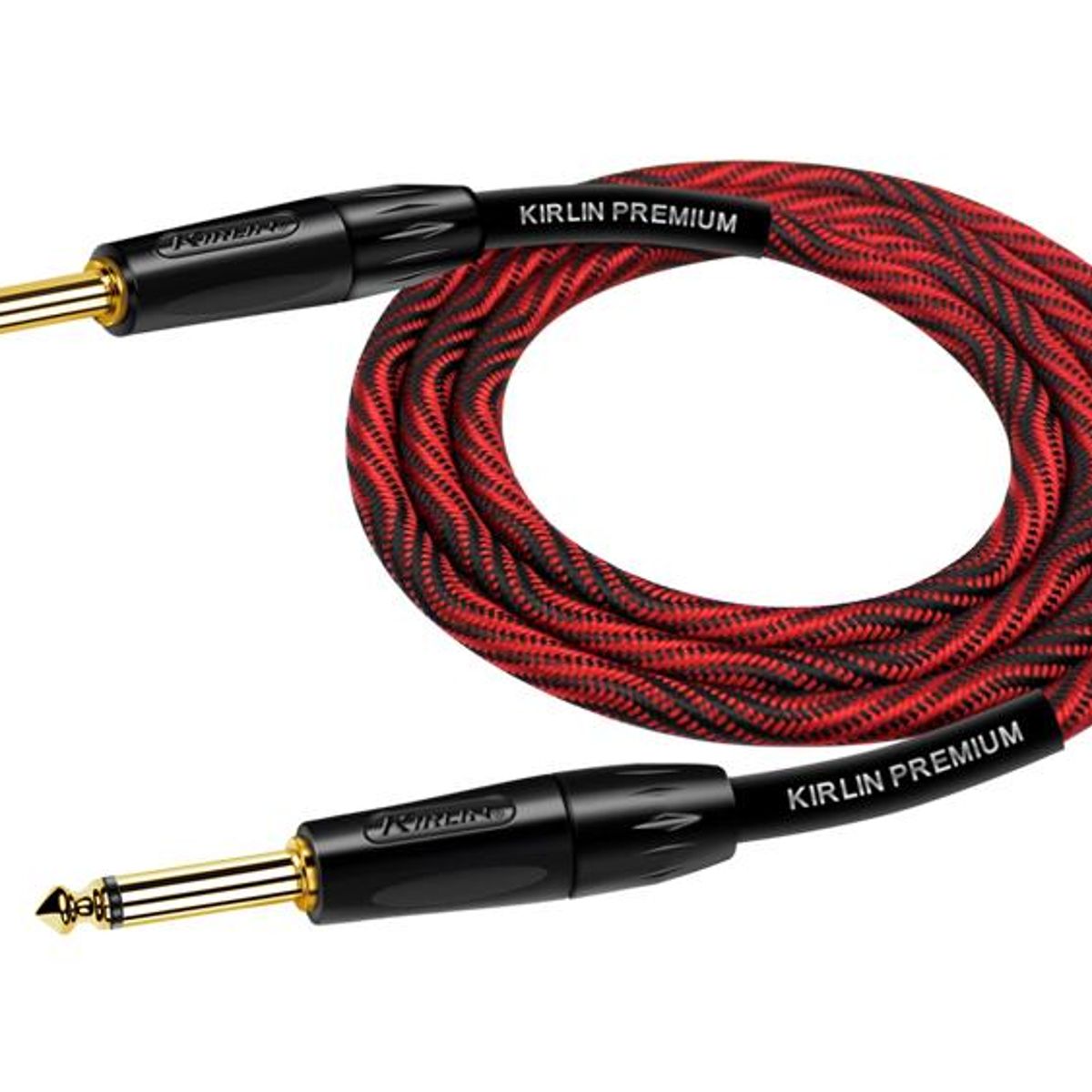 KIRLIN - Cable Instrumento Premium 3M Rojo IWB-201BF-3-WBR Kirlin