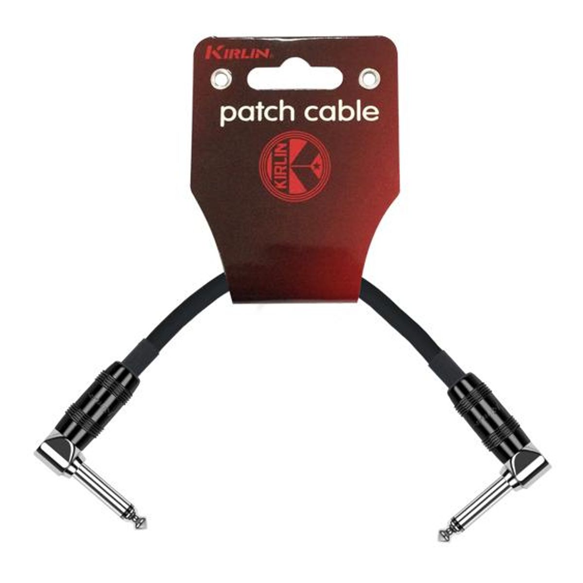 KIRLIN - Patch Cable Pedal 0,3M Ángulo IPCC-203B-0,3M Kirlin