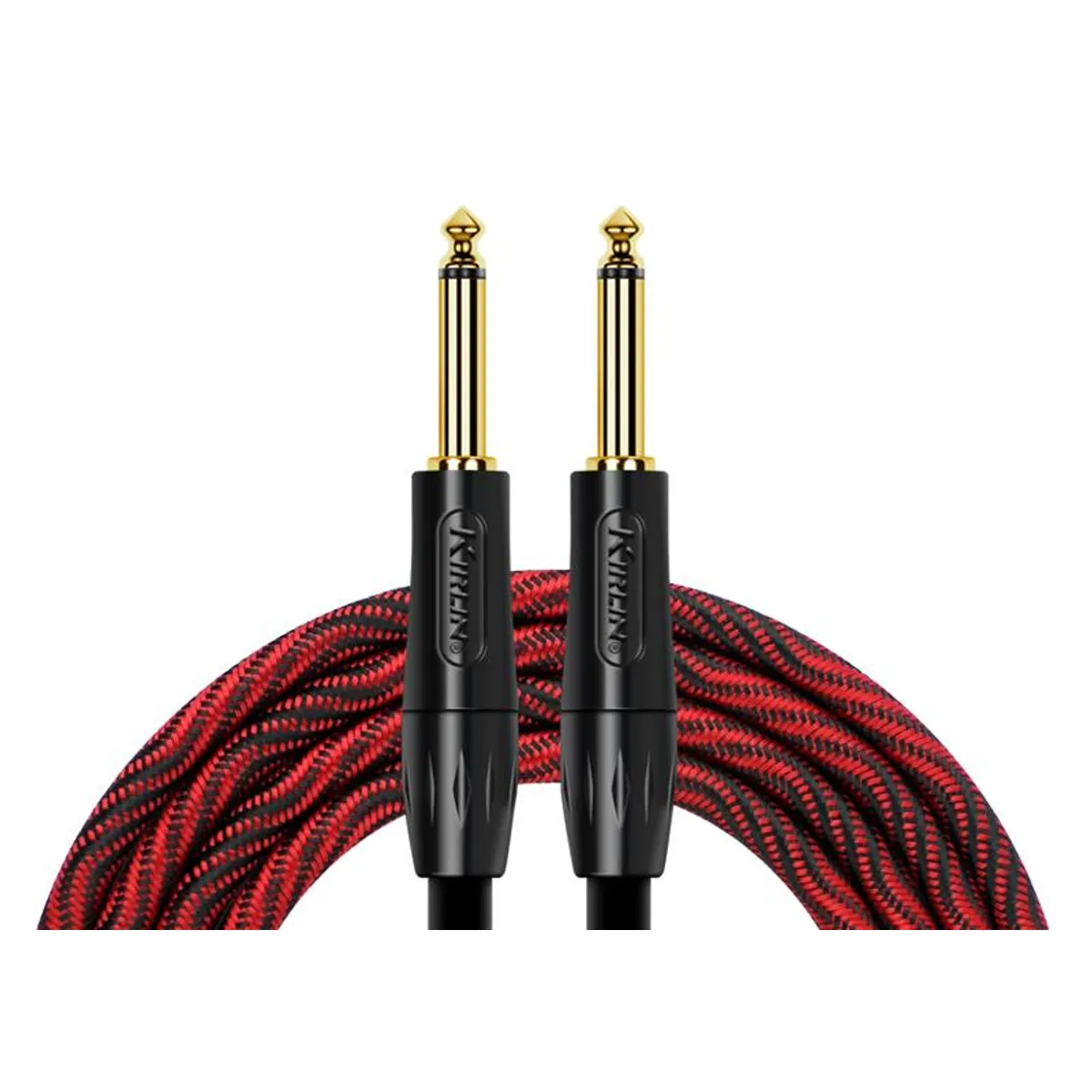 KIRLIN - Cable Instrumento Premium 6M Rojo IWB-201BF-6-WBR Kirlin