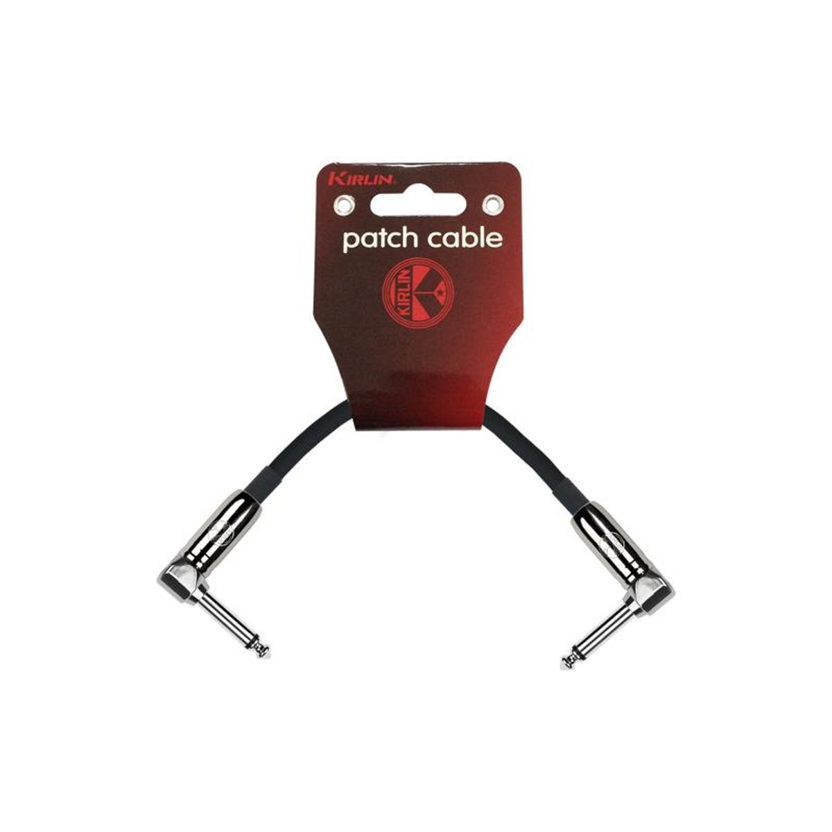 KIRLIN - Patch Cable Pedal 0,3M Ángulo IPCC-203PN-0,3M Kirlin