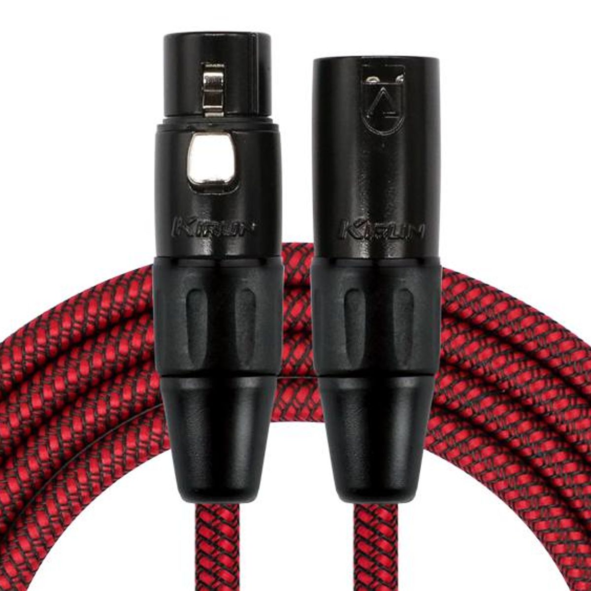 KIRLIN - Cable microfono estandar XLR 3M Rojo MWC-270PB-3-RDA Kirlin