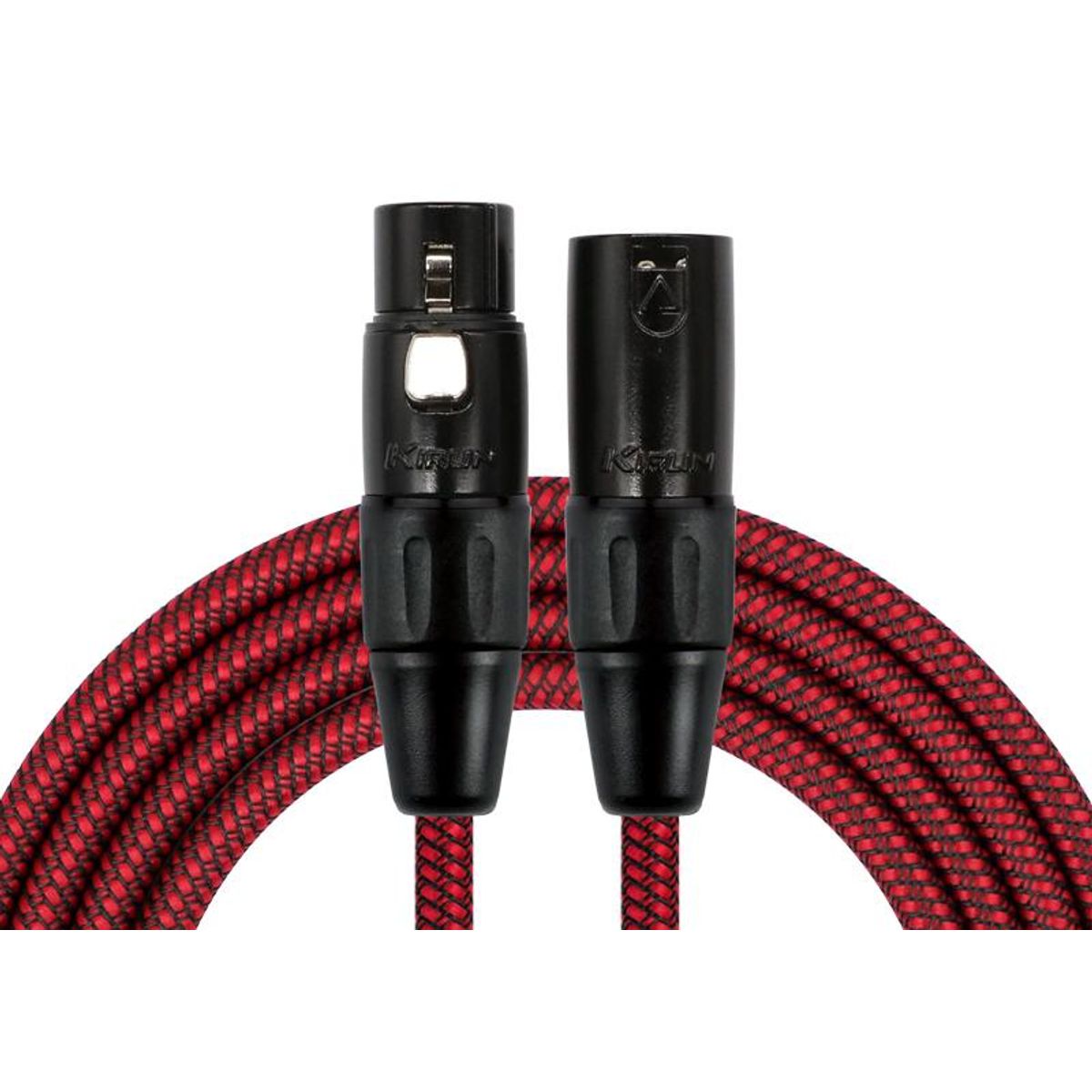 KIRLIN - Cable microfono estandar XLR 3M Rojo MWC-270PB-3-RDA Kirlin