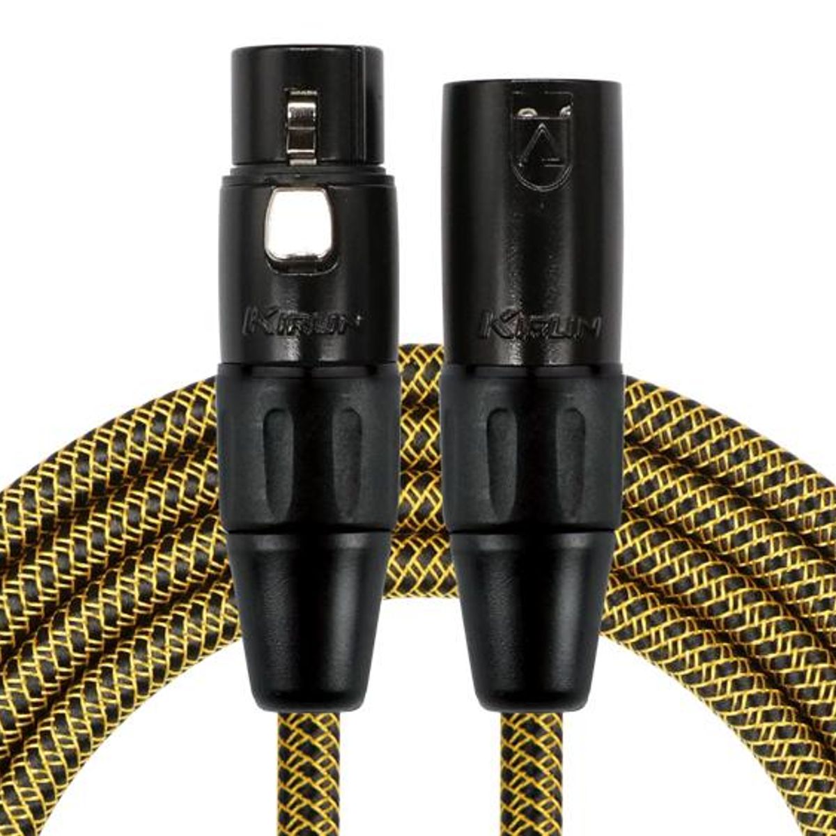 KIRLIN - Cable microfono estandar XLR 3M Amarillo MWC-270PB-3-BYA