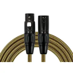 KIRLIN - Cable microfono estandar XLR 3M Amarillo MWC-270PB-3-BYA