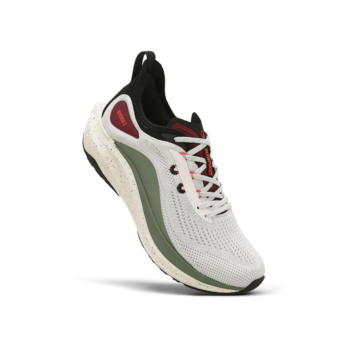 OLYMPIKUS - Zapatilla Running Hombre Reverso 3 Blanco