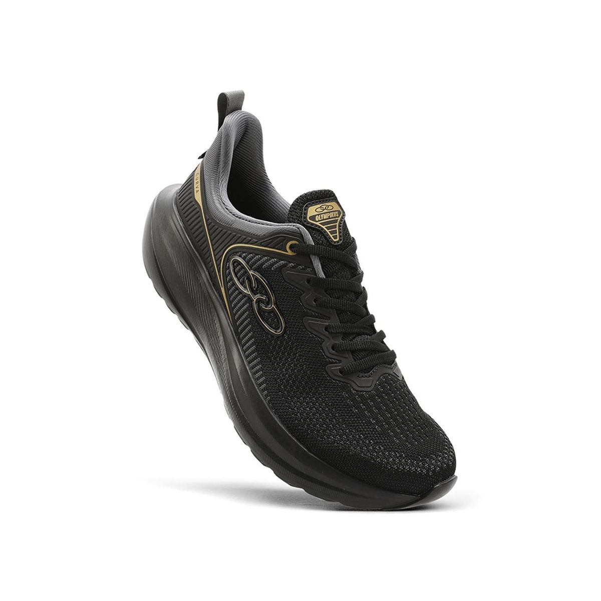 OLYMPIKUS - Zapatilla Hombre Curva Negro