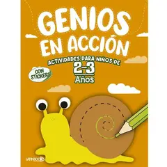 ANTARTICA LIBROS - Genios En Accion Actividades Para Niños De 2-3 Años