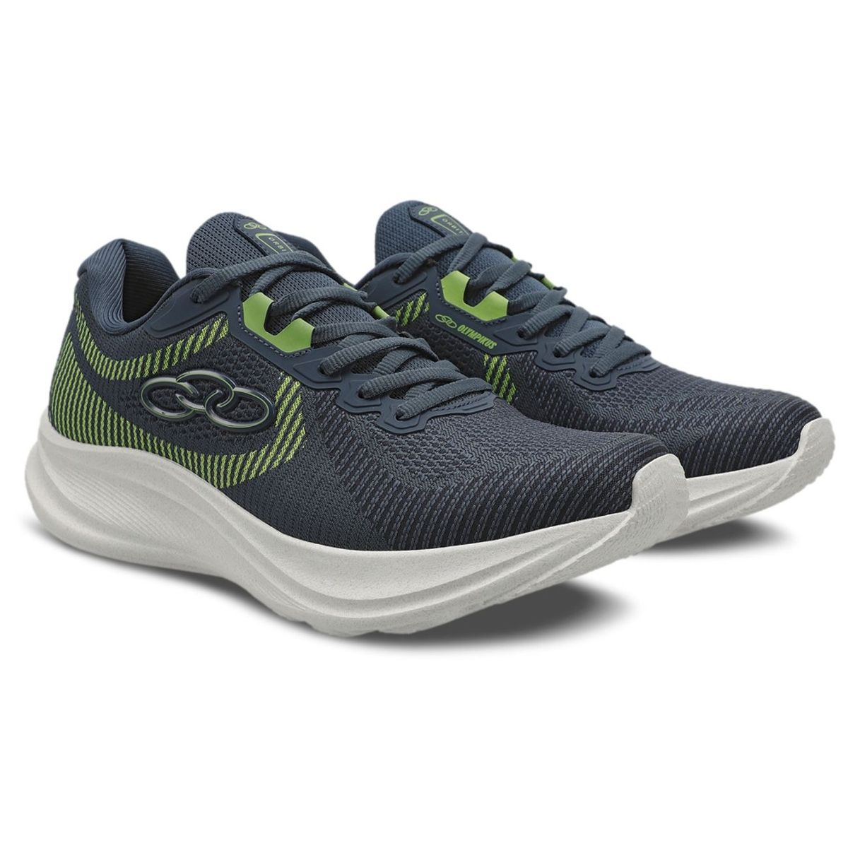 OLYMPIKUS - Zapatilla Hombre Orbita Negro/Verde