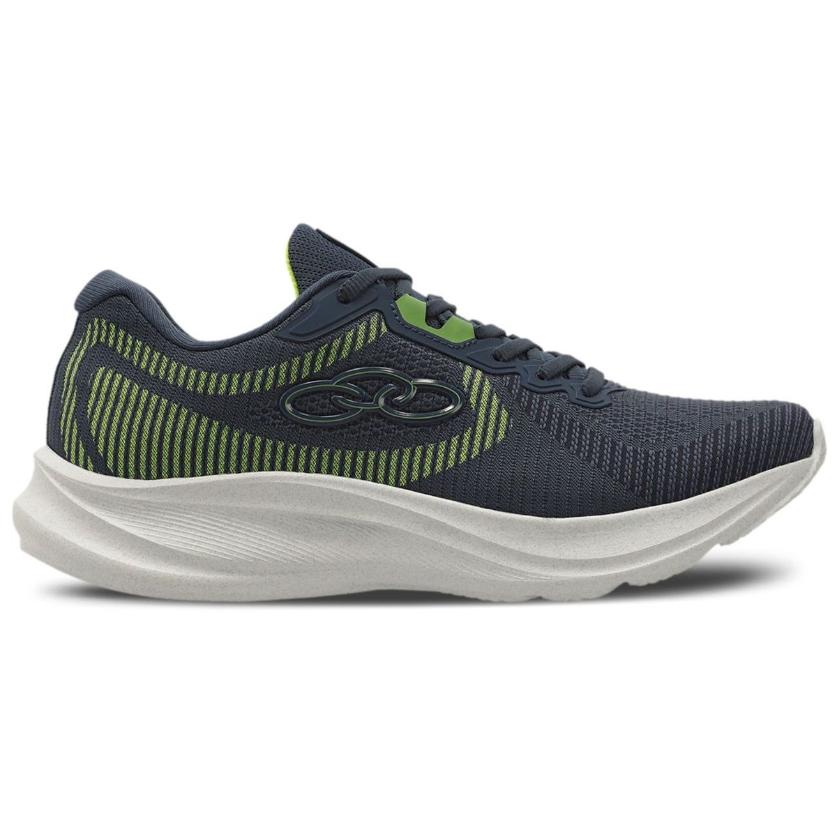 OLYMPIKUS - Zapatilla Hombre Orbita Negro/Verde