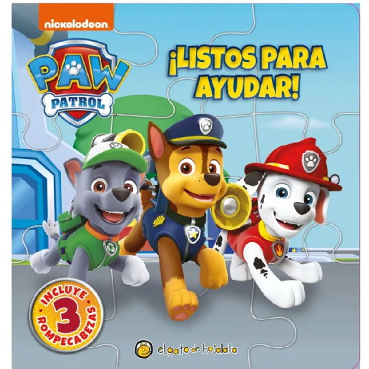ANTARTICA LIBROS - Paw Patrol ¡Listos Para Ayudar Con Rompecabezas