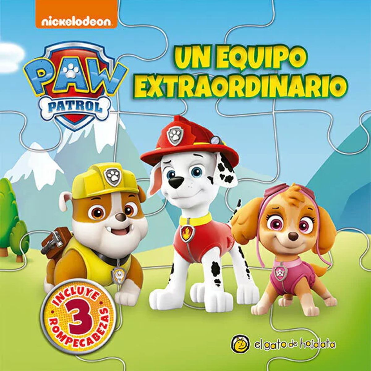 ANTARTICA LIBROS - Paw Patrol Un Equipo Extraordinario Con Rompecabezas