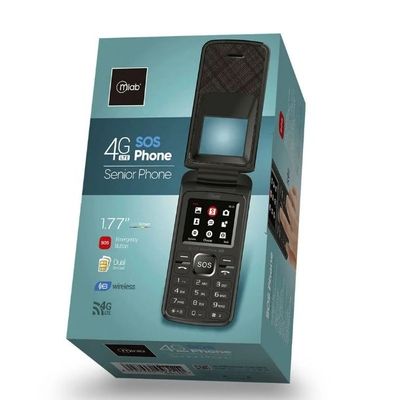 Mlab Telefono Senior Phone 4G – Botón Sos Función Teléfono