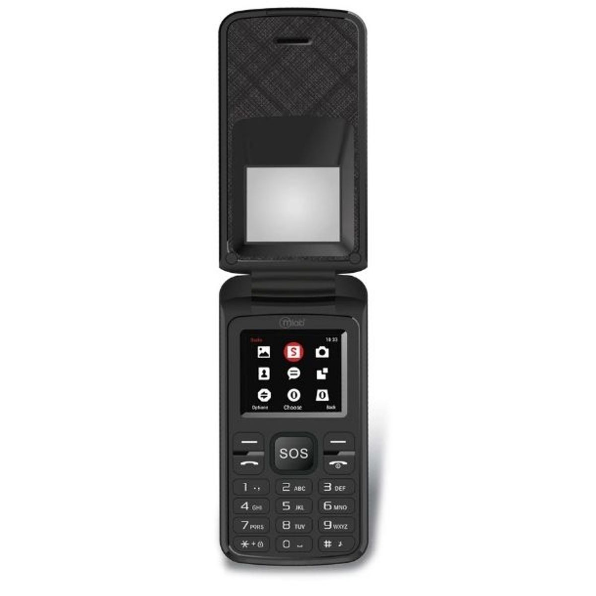 MLAB - Telefono Senior Phone 4G – Botón SOS Función Teléfono Adulto Mayor 9312 MLAB