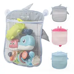 GENERICO - Bolsa Malla Organizadora Guardar Juguetes Baño Tina Bebé