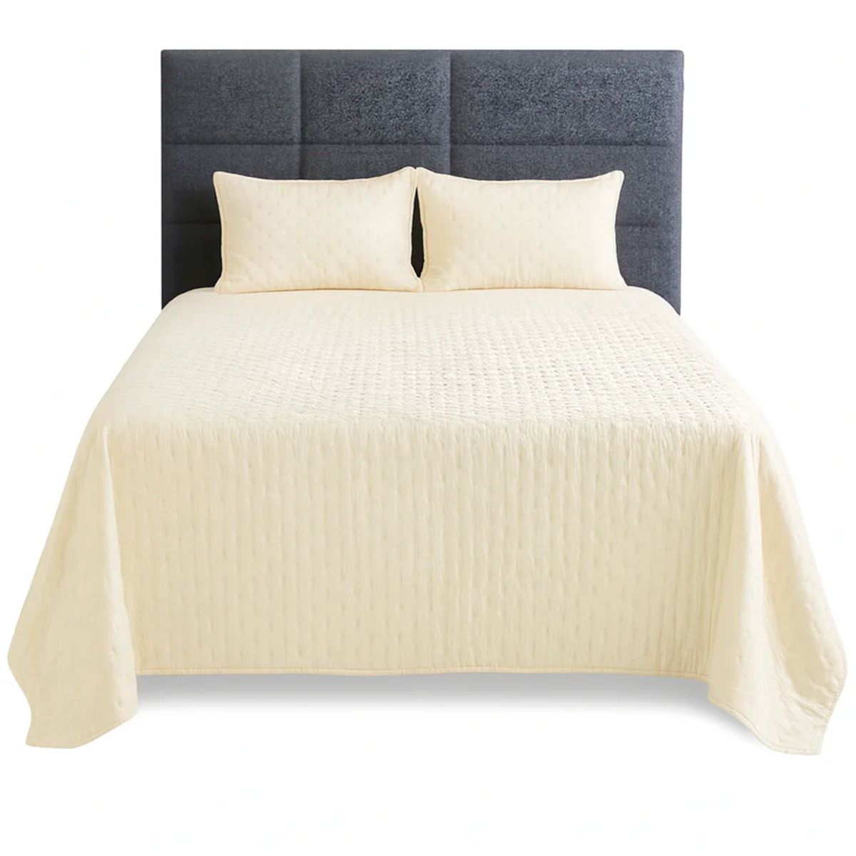 WAKESHOME - Cubrecama Premium VeranoOtoño King Ultra Suave y Liviano