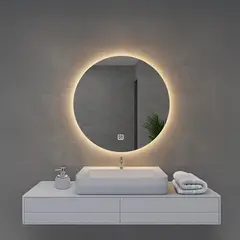 RE DECORA - Espejo Led Círculo 60 cm