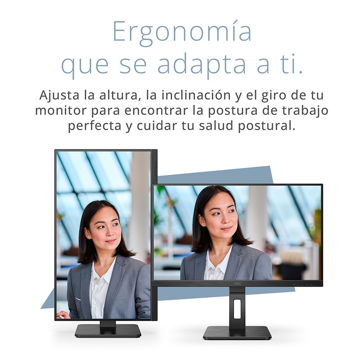 AOC - Monitor Pivotable 24 AOC 24P2U IPS Full HD 75Hz