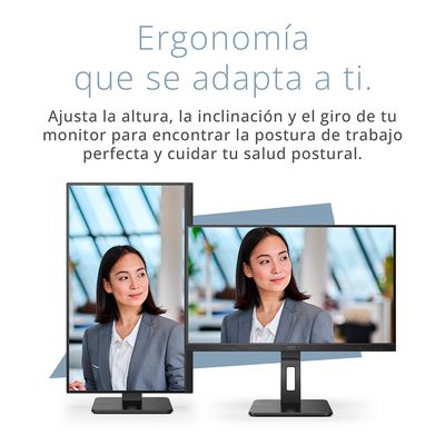 Imagen 2 del producto Monitor Pivotable 24 24P2U IPS Full HD 75Hz