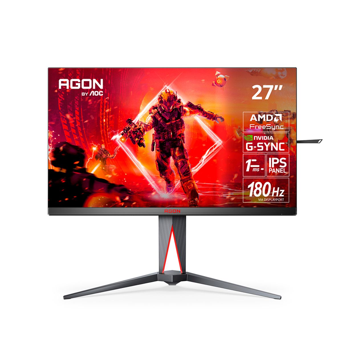 AOC - Monitor Gamer 27 AGON AG275QXE IPS QHD 170Hz