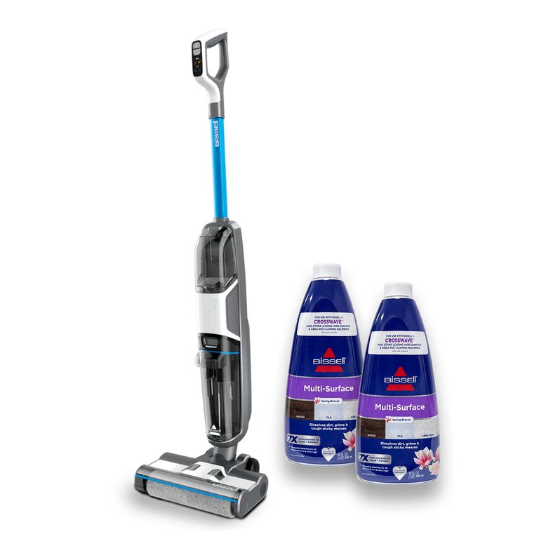BISSELL Aspiradora y Trapeadora Crosswave Inalámbrica HF3 + 2 Detergente