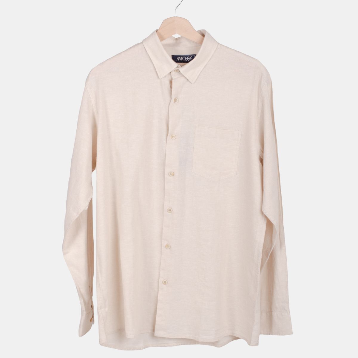 MOSS - Camisa Lino Manga larga