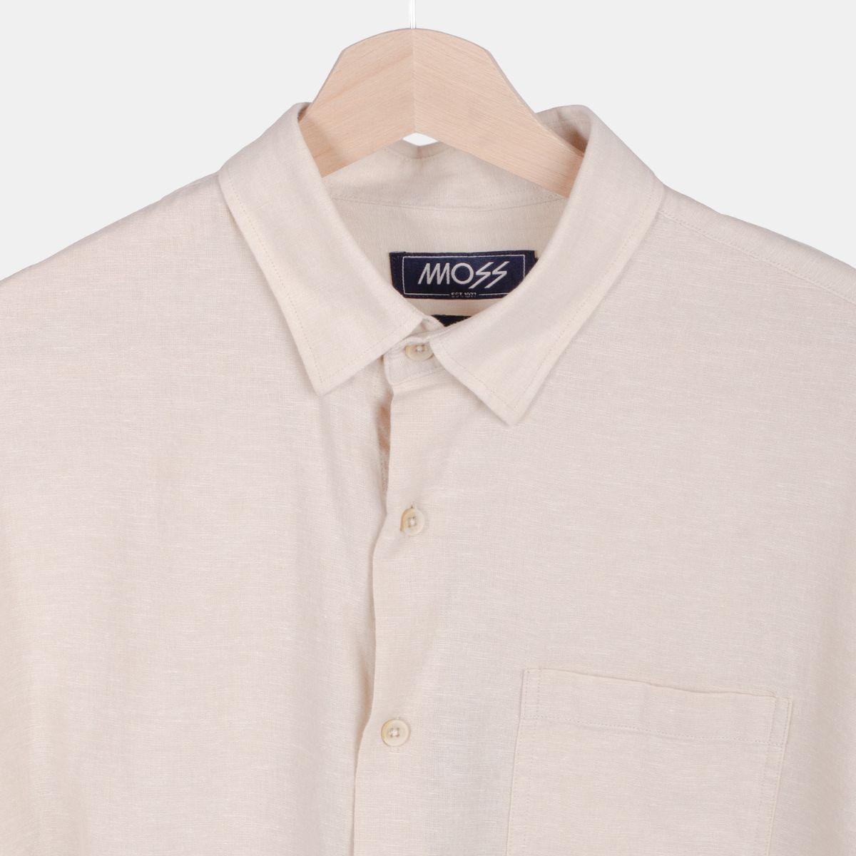 MOSS - Camisa Lino Manga larga