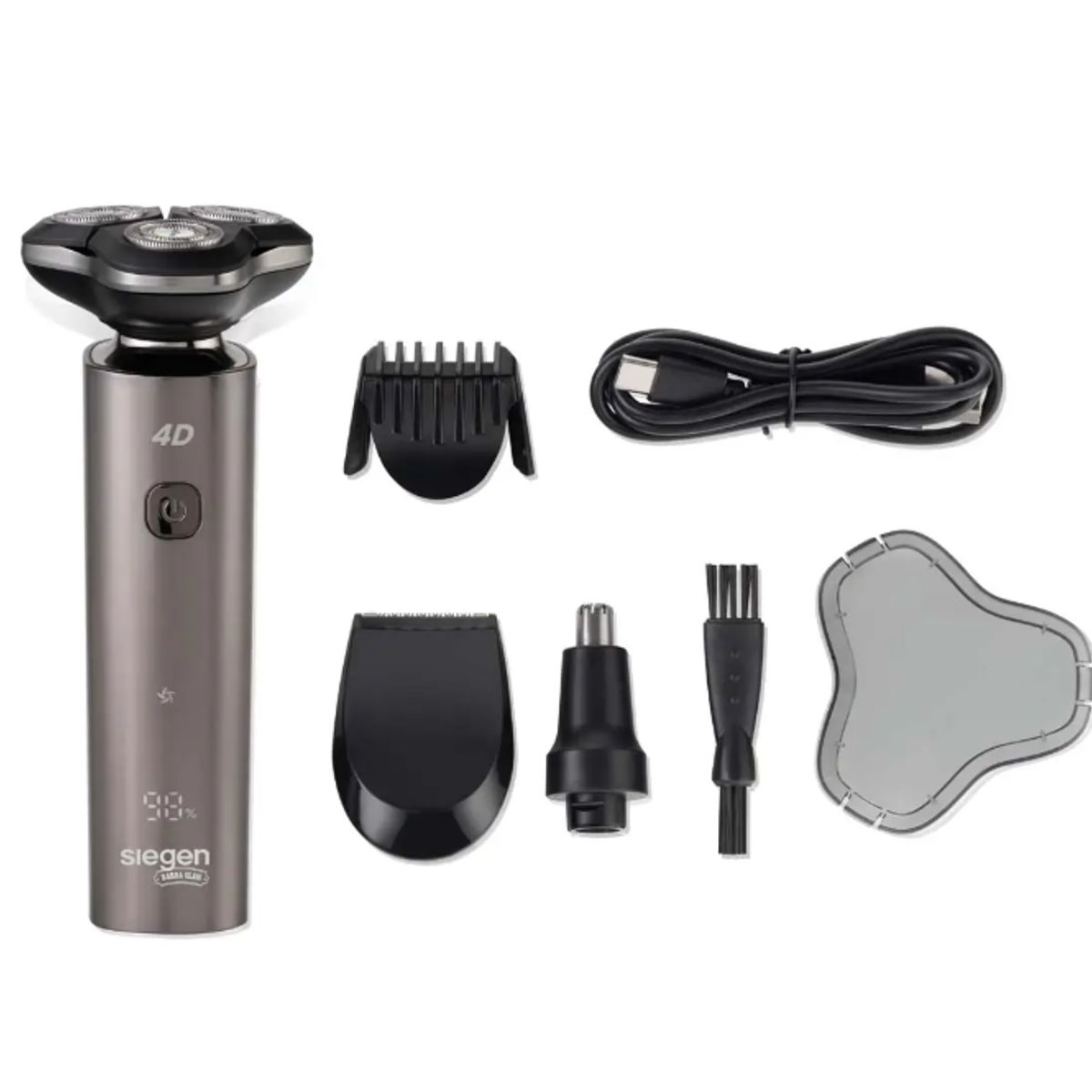 SIEGEN - Afeitadora One Shave Max 3 en 1 SIEGEN SG-7220