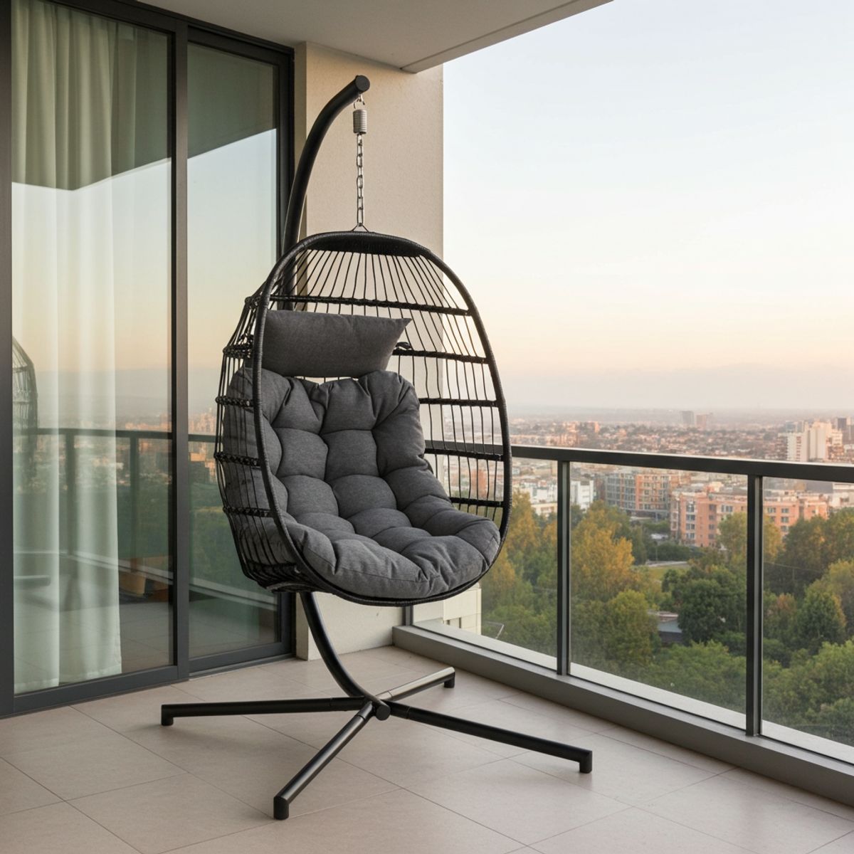 MODRA - Silla Colgante con Cojin Oulu