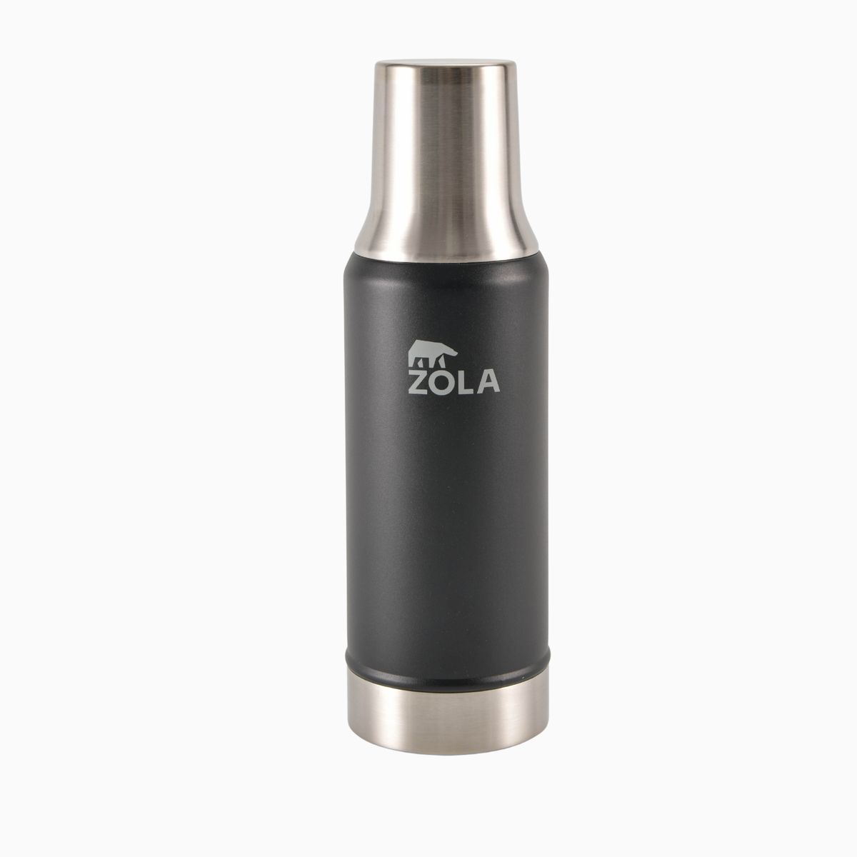 ZOLA OUTDOORS - Termo Mate ZOLA 1L Capacidad 1000 mL Diseño Liso NEGRO