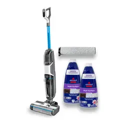 BISSELL - Aspiradora y Trapeadora Crosswave Inalámbrica HF3 + 1 Rodillo + 2 Detergente