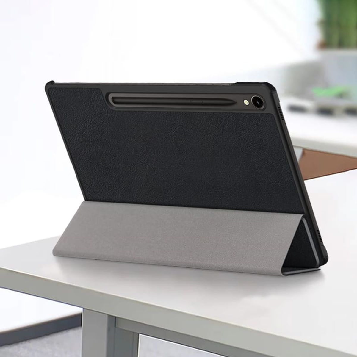GENERICO - Funda Inteligente Para Samsung Galaxy Tab S10  S10 FE Negro