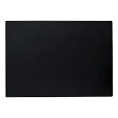STANFORD - Placa Ciega Con Soporte Negro Linea 89