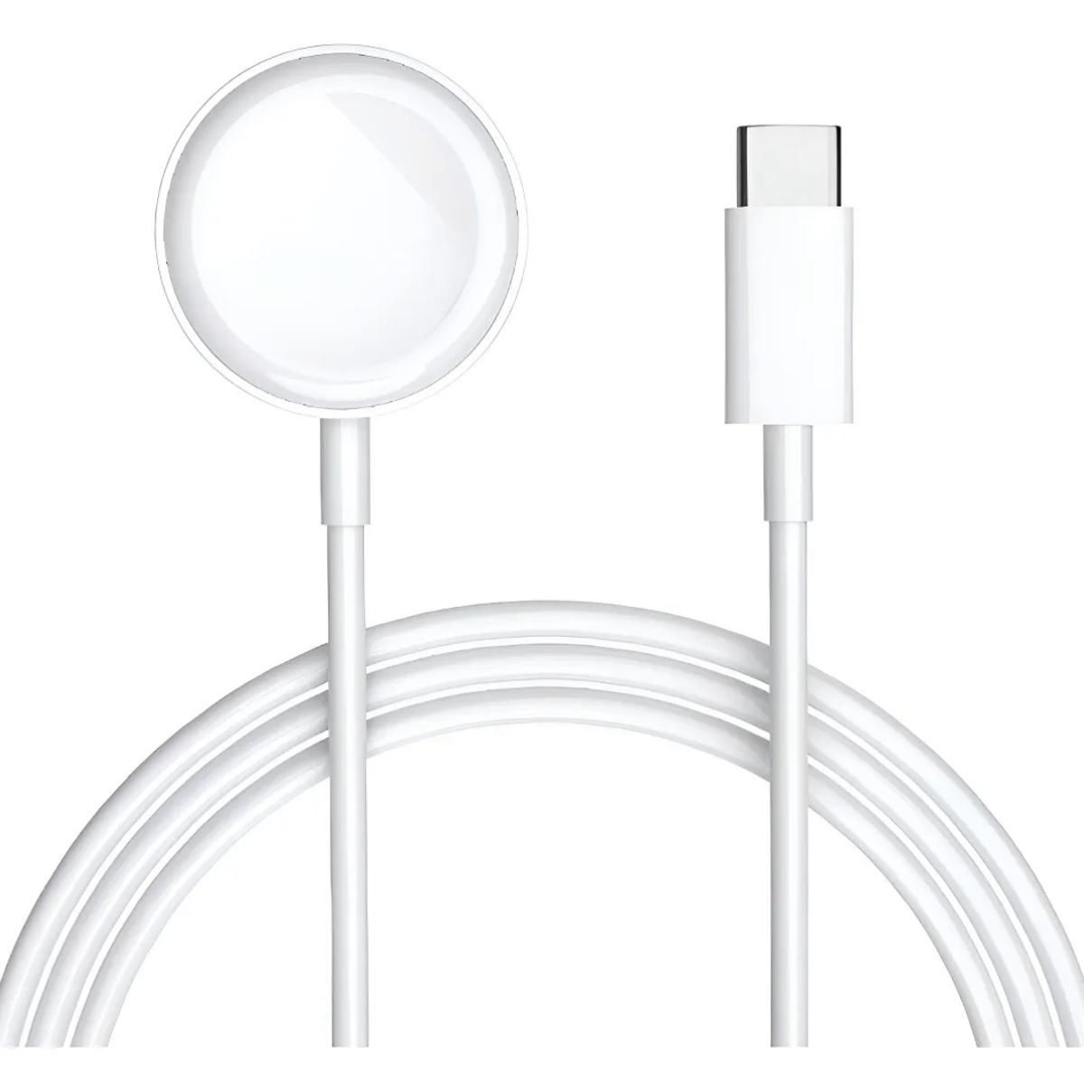 GENERICO - Cargador Para Apple Watch Magnético Usb C Series 10976se Accesorios Apple Watch Tipo C Blanco