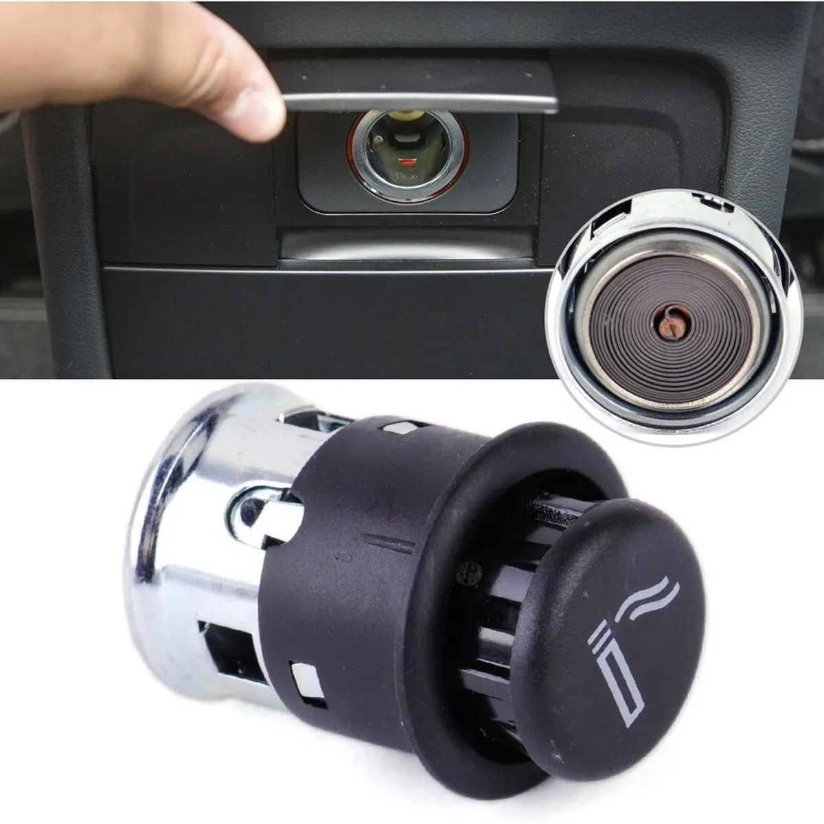 GENERICO - Repuesto Encendedor Cigarrillo para Audi A3 A4 A6 4b0 919 305 01c