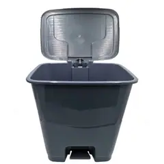 BOLTON - Contenedor con Pedal 30 Litros - Gris